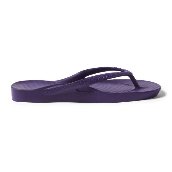 Arch Support Flip Flops - Classic - Acai Purple
